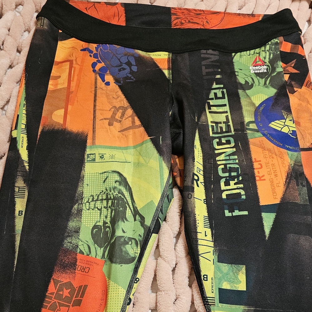 Reebok crossfit cropped leggings